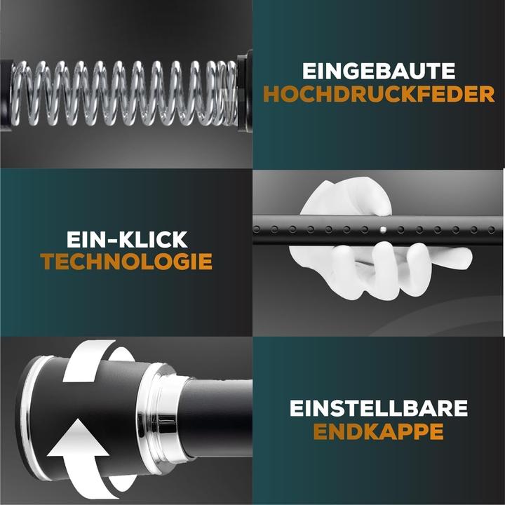 Produktbild Eisenberg Teleskop-Duschvorhangstange