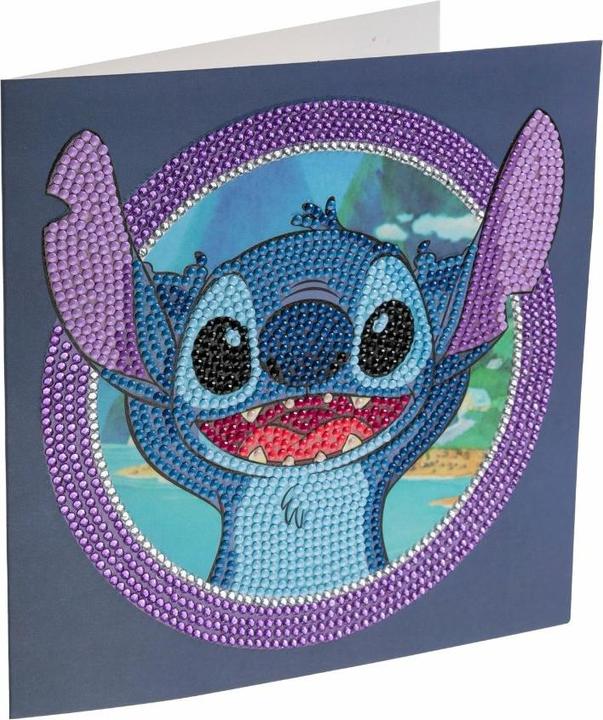 Image du produit Craft Buddy Stitch, 18x18cm Crystal Art Card