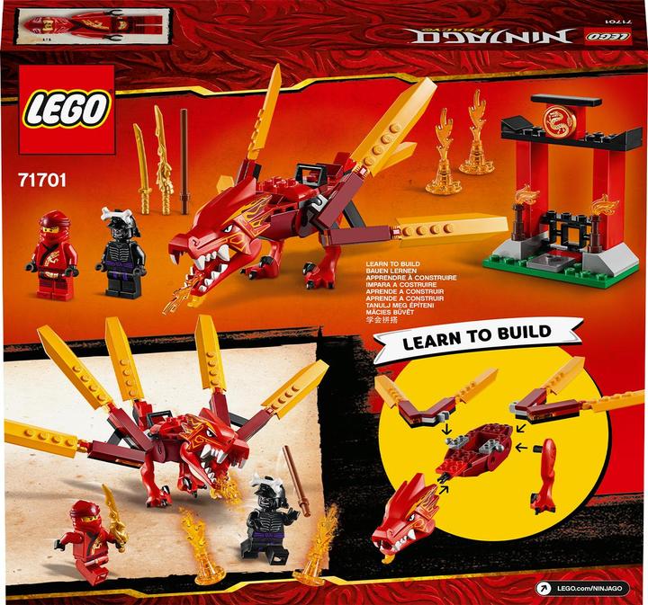 Immagine prodotto LEGO Ninjago - Il drago di fuoco di Kai (71701, LEGO Ninjago)