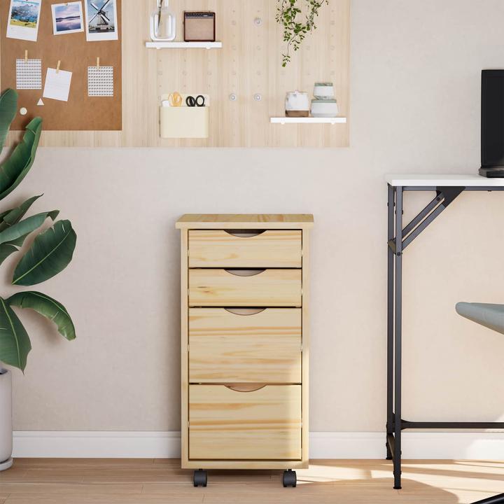 Produktbild vidaXL Rollschrank (39 x 34 x 65.50 cm)