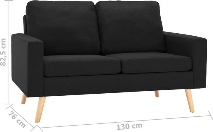 Produktbild vidaXL Sofa (2-Sitzer, Polstergruppe)