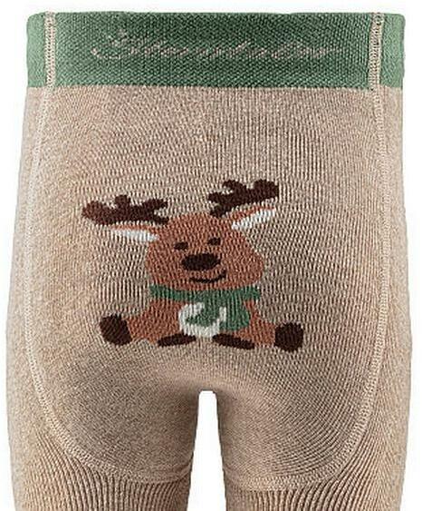 Produktbild Sterntaler Krabbel-Strumpfhosen Weihnacht Beige Gr. 92 (92)