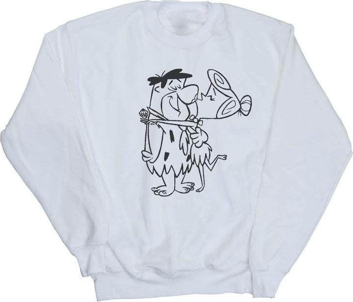 Produktbild The Flintstones Fred and Wilma Kiss Sweatshirt (M)
