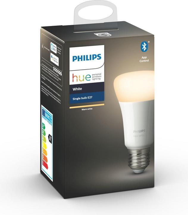 Produktbild Philips Hue White BT Erweiterung (E27, 9.50 W, 806 lm, 1 x, F)