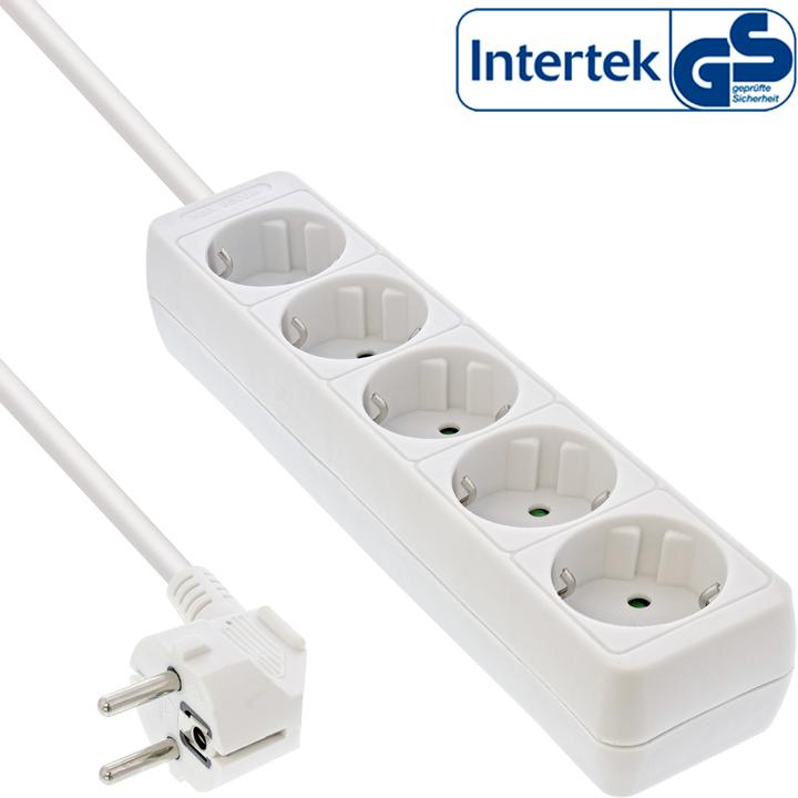 Actual product image InLine Power strip (5x, 1.50 m)