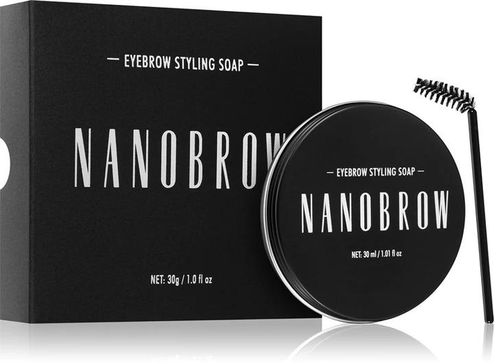 Image du produit Nanobrow Savon coiffant pour les sourcils (Glitter, Rose)