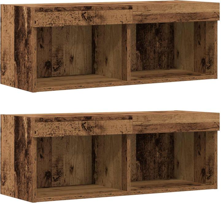 Actual product image vidaXL Moderner TV-Schrank (30 x 30 x 70 cm)