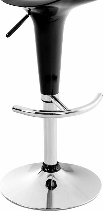 Produktbild CLP 2er Set Barhocker Saddle, schwarz