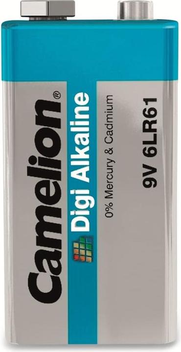 Produktbild Camelion Batterie Digi Alkaline 9V 6LR61 1 St. - Batterie - 9V-Block (1 Stk., 9V Block, 700 mAh)