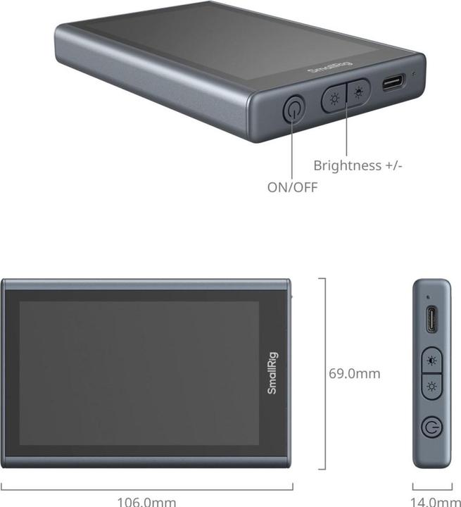 Produktbild SmallRig Videomonitor für Telefon - 4850B (4K)