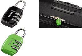 Immagine prodotto Hama Set di 2 lucchetti per bagagli a combinazione