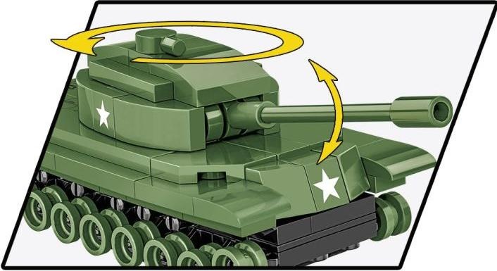 Actual product image Cobi 127 PCS ARMED FORCES /3104/ PATTON M48