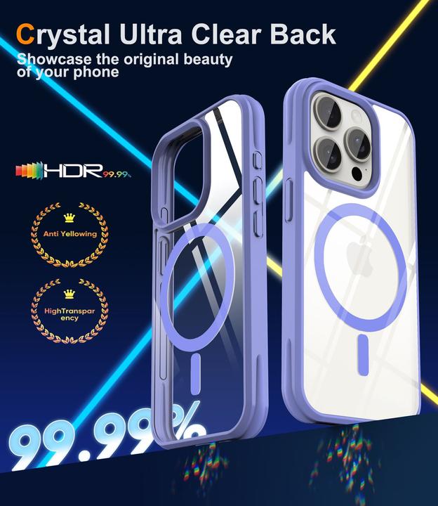 Actual product image Cadorabo Cover for Apple iPhone 15 PRO MAX MagSafe compatible case (Apple iPhone 15 Pro Max)