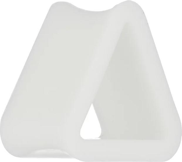 Produktbild Star Piercing Flesh Tunnel Dreieck weiss (ohne Messing, Silikon)