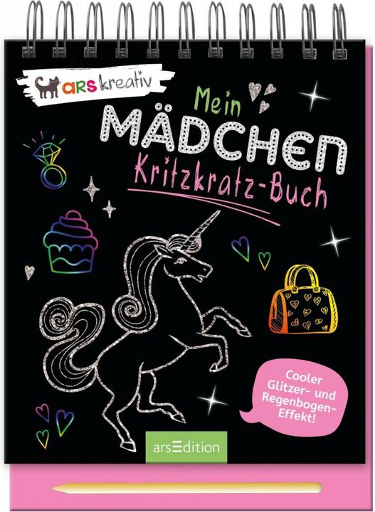 Produktbild Mein Mädchen-Kritzkratz-Buch