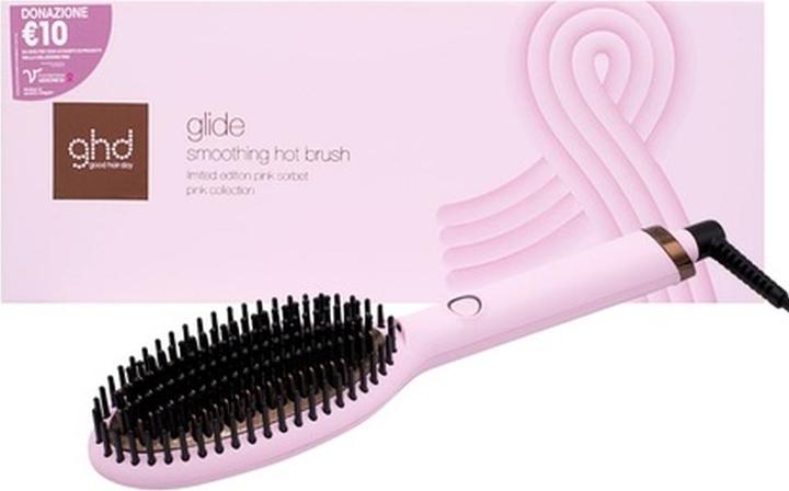 ghd glide Limited Edition Hot Brush in Pink-Sorbet mit Hitzeschutz-Etui