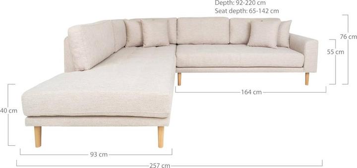 Image du produit House Nordic Lido (Canapé d'angle)