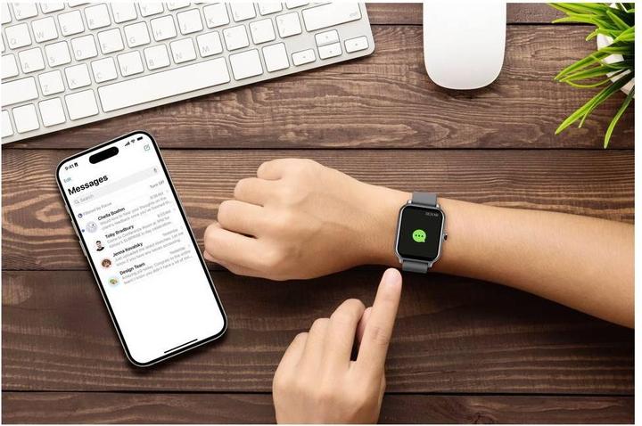 Actual product image Cellularline Cellular Line ION LED Digital Bluetooth Smartwatch