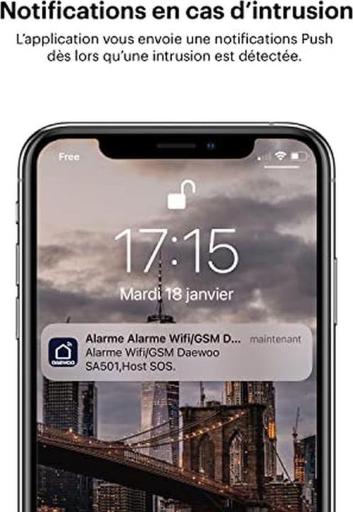 Produktbild Daewoo Family Wireless Home Alarm with Pet Detection, Solar Siren, 2 Cameras, Alexa & Google Compatible