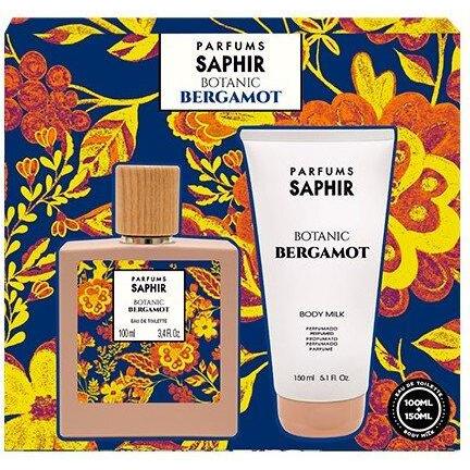 Saphir, Beauty Geschenkset, Botanic Of Bergamot Edt Spray 100 ml + Body 150 ml Sets