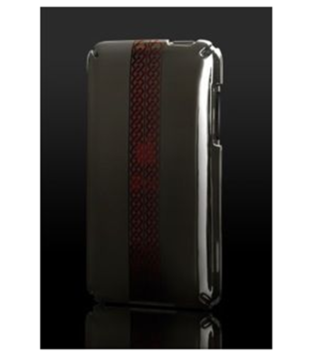 Produktbild more. Metallic Series Engraved Case für iPod Touch G2 Titanium/Catena