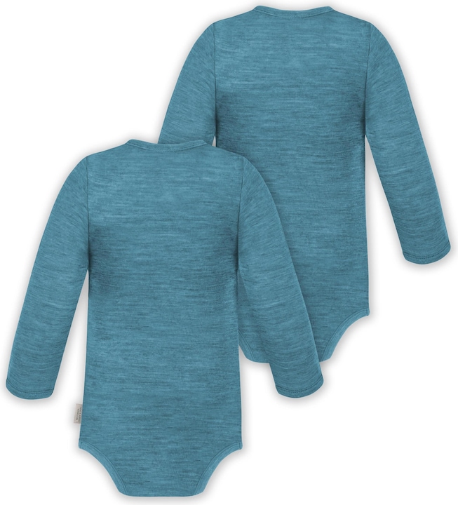 Immagine prodotto Normani Confezione da 2 pezzi di body per neonato in merino a manica lunga - 9343 (62)