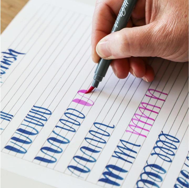 Actual product image Online Callibrush Pen Double Tip (24 x)