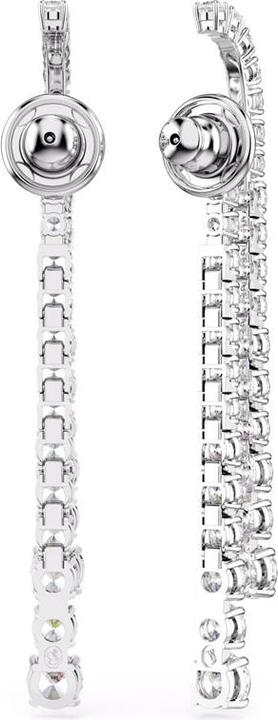 Actual product image Swarovski Matrix Drop Ohrhänger Rundschliffe im Farbverlauf Weiss (Swarovski Metal)