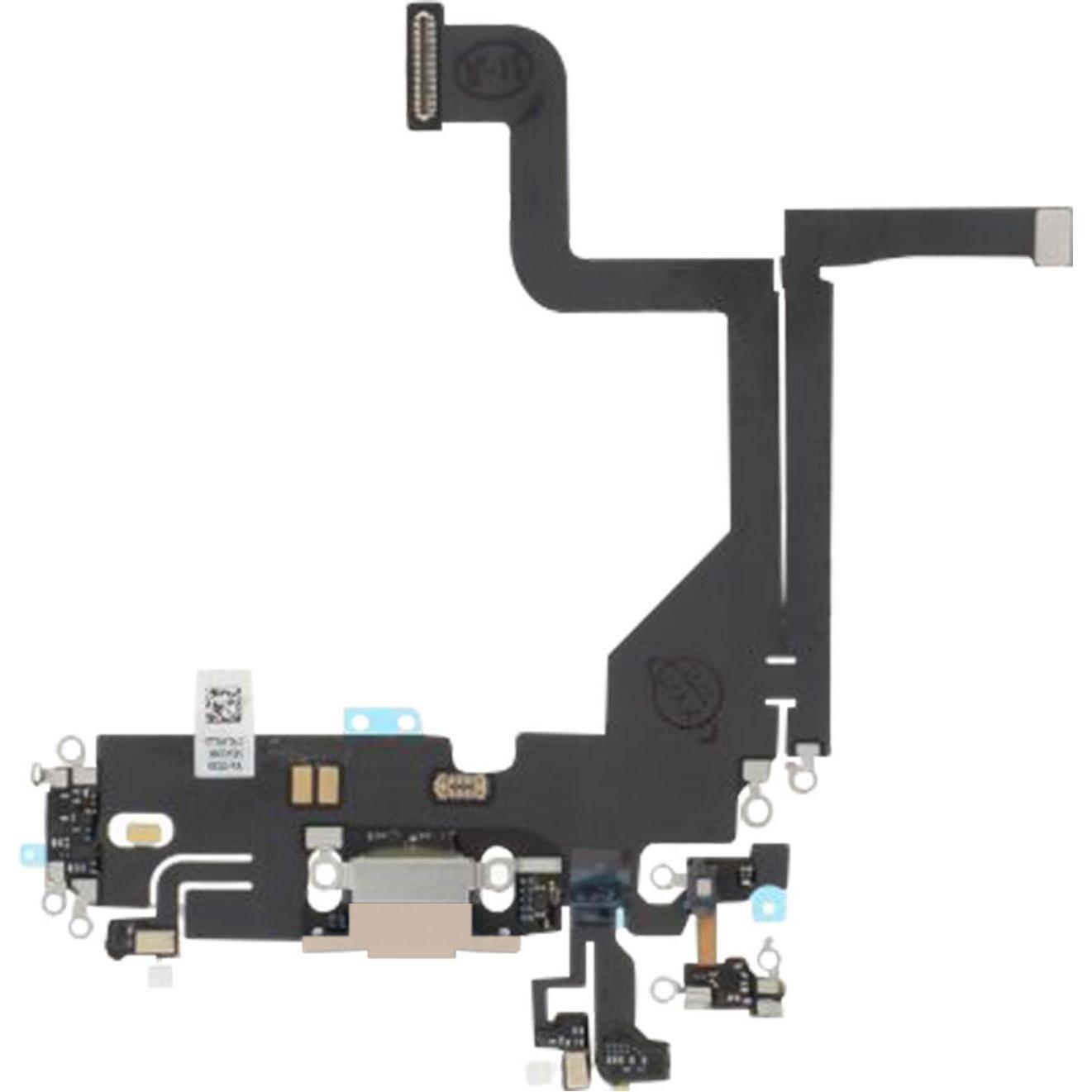 Clappio Ersatzteil Lightning Ladebuchse (iPhone 13 Pro), Mobilgerät Ersatzteile, Gelb