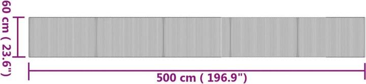 Produktbild vidaXL Teppich (500 x 60 cm)