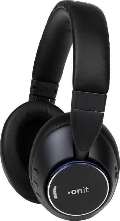 Onit Wireless Over-Ear-Kopfhörer Premium Schwarz (ANC, 25 h, Kabellos)