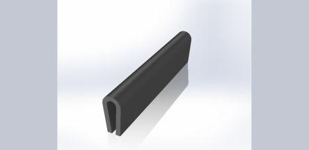 Actual product image RS PRO EPDM Edge Protector 13mm x 6mm
