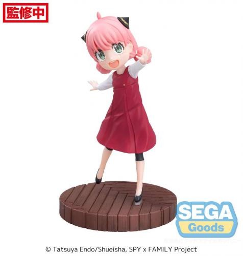 Actual product image Sega Goods Spy x Family Luminasta PVC Statue Anya Forger Season 1 Cours 2 ED Coordination Ver. 15 cm