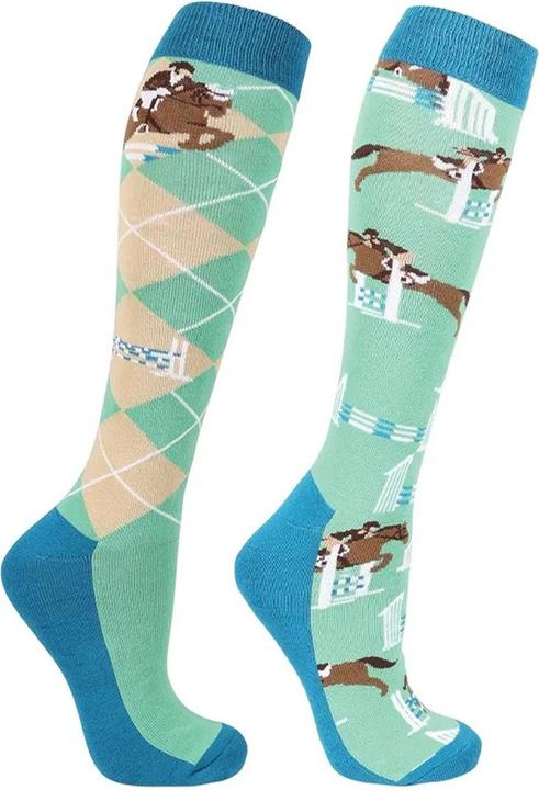 Actual product image Hy Fashion Unisex Adult Jumping Socks (Pack of 3) (pack of 3, 37 - 42)