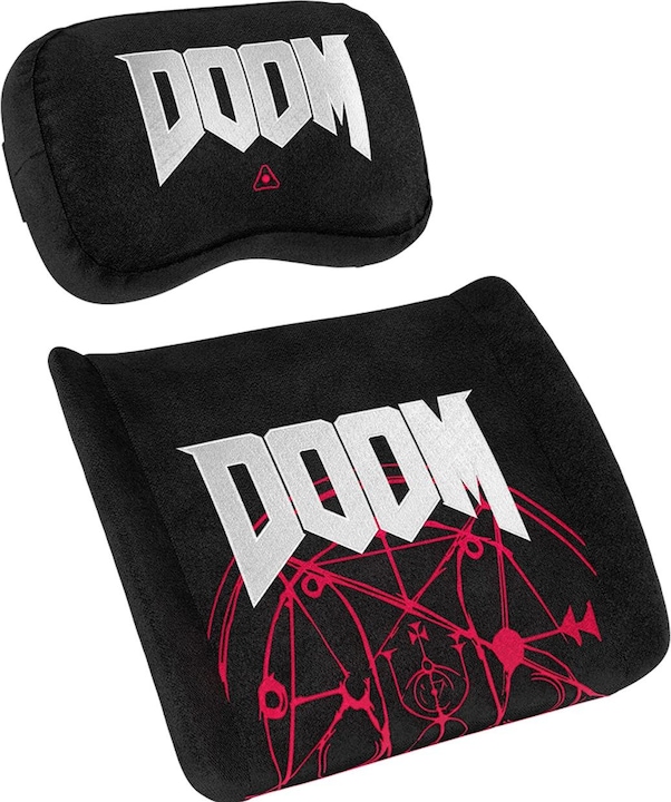 Image du produit noblechairs Kit d'oreillers en mousse à mémoire de forme - édition DOOM