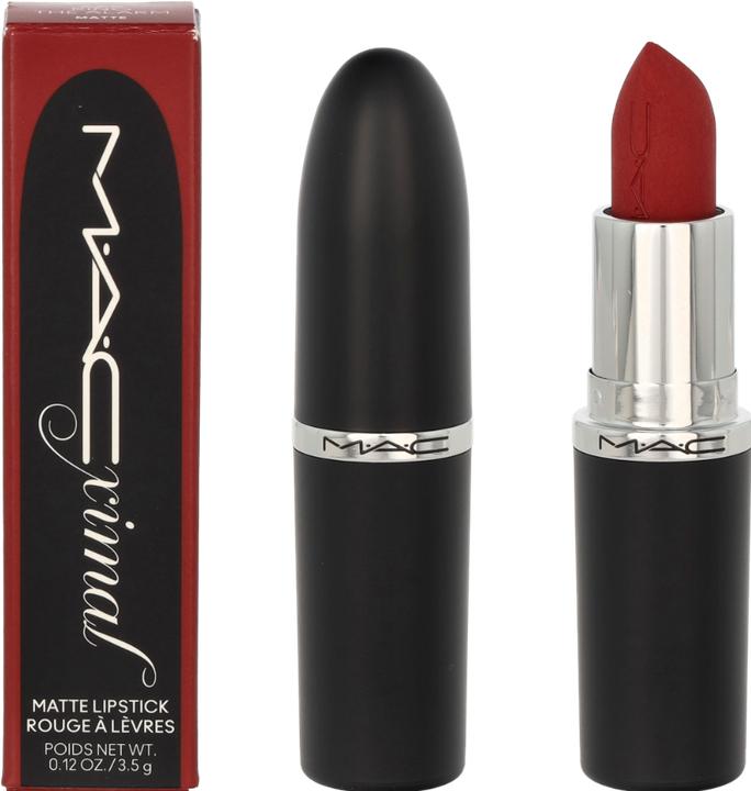 Actual product image MAC Cosmetics Macximal Silky Matte Lipstick Ring Alarm (665 Ring The Alarm)
