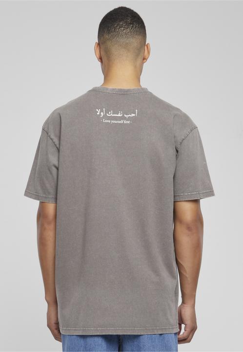 Produktbild Merchcode Love Yourself First Acid Washed Heavy Oversize Tee - 105781 (XS)