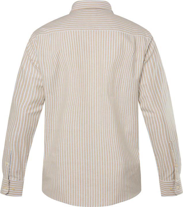 Produktbild John F. Gee Streifenhemd, Langarm, Buttondown-Kragen, Comfort Fit (3XL)