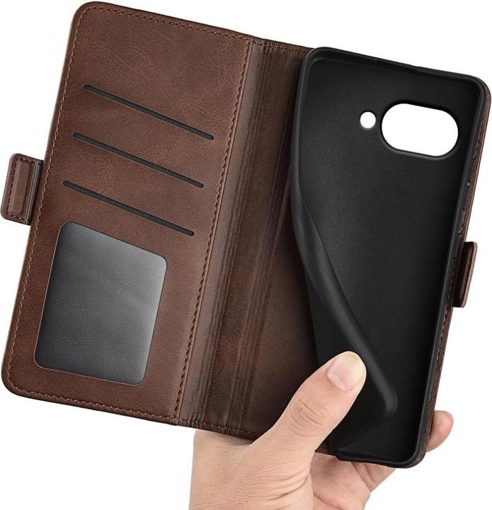 Actual product image Screenguard CardLounge Leder Hülle (Google Pixel 9a)