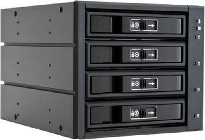 Produktbild Chieftec CBP-3141SAS - Gehäuse für Speicherlaufwerke mit Lüfter - 2,5" / 3,5" gemeinsam g