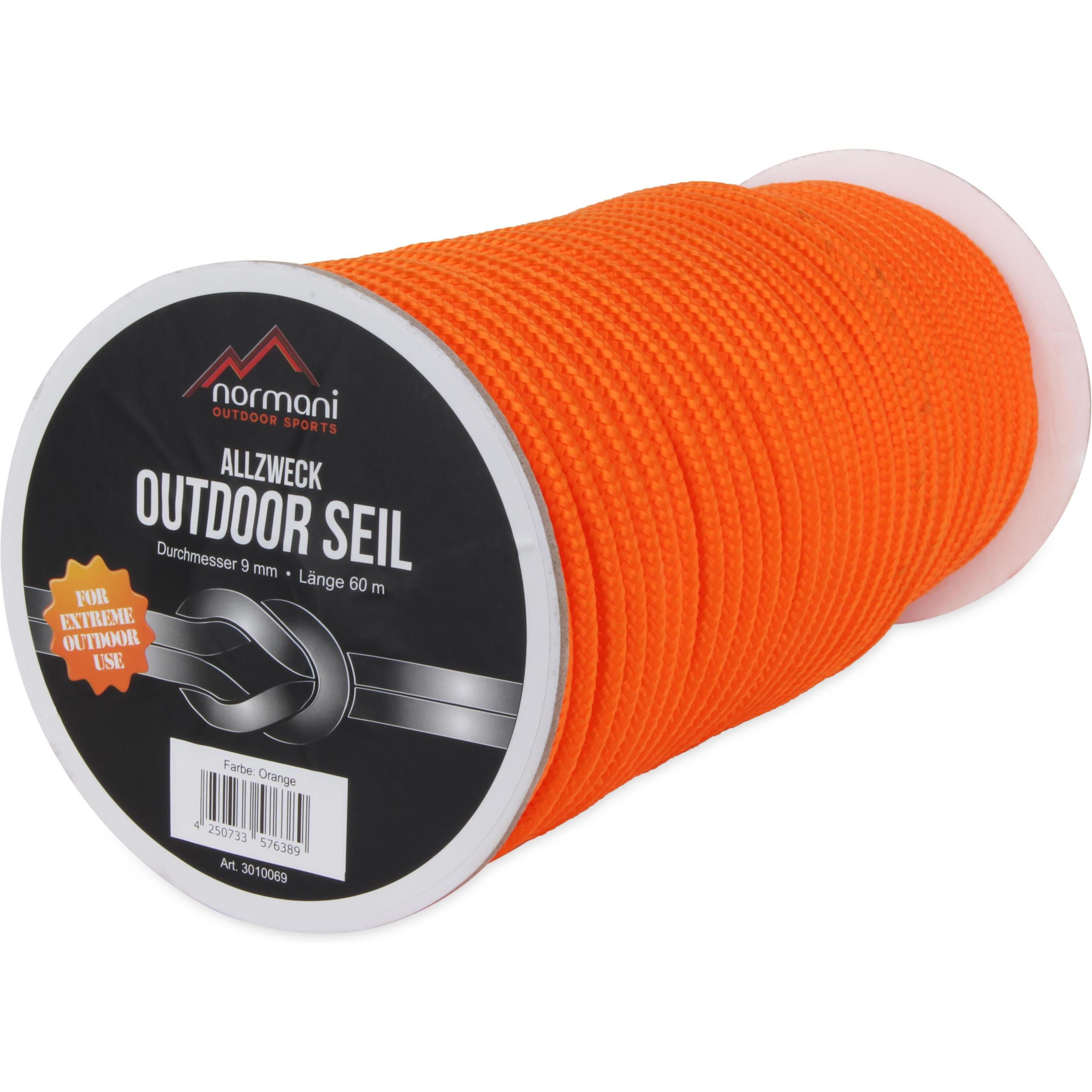 Normani, Seil, Allzweck-Outdoor-Seil 9 mm x 60 m Manning (60 m)
