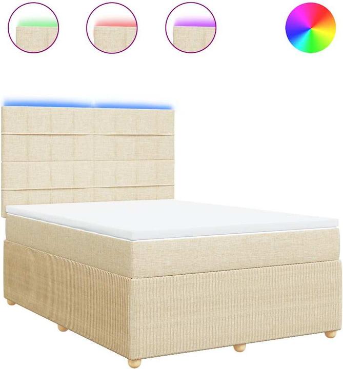 Actual product image vidaXL Boxspringbett (140 x 200 cm)