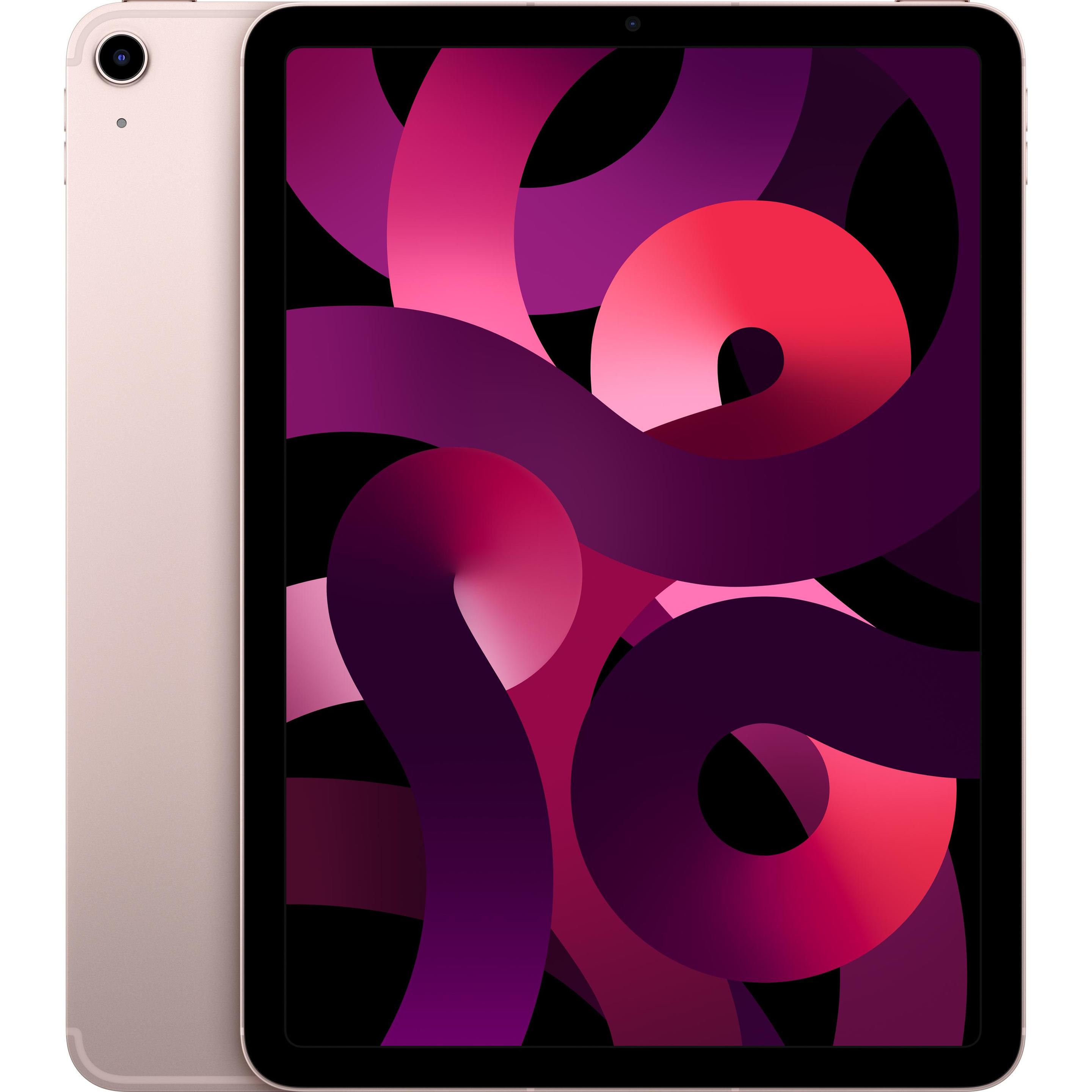 Apple iPad Air 2022 (5. Gen) (5G, 10.90", 64 GB, Pink), Tablet, Pink