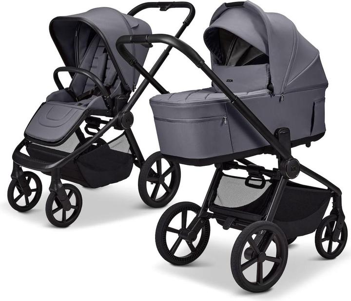 Moon Resea Fold Diamond Kombikinderwagen /2in1 Kinderwagen (0 Months - 4 years)