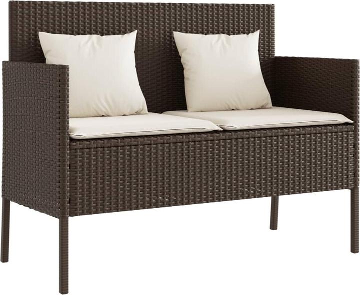 Image du produit vidaXL Ensemble salon de jardin 10 pièces avec coussins