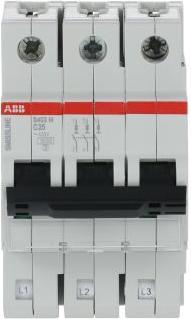 Produktbild ABB Sicherungsautomat S400 Typ C 25A 10kA