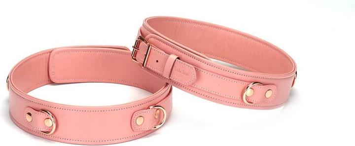 Produktbild Liebe Seele Pink Dream - Leder Oberschenkelmanschetten