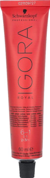 Produktbild Schwarzkopf Professional Igora Royal (6-1 Dunkelblond Cendre)