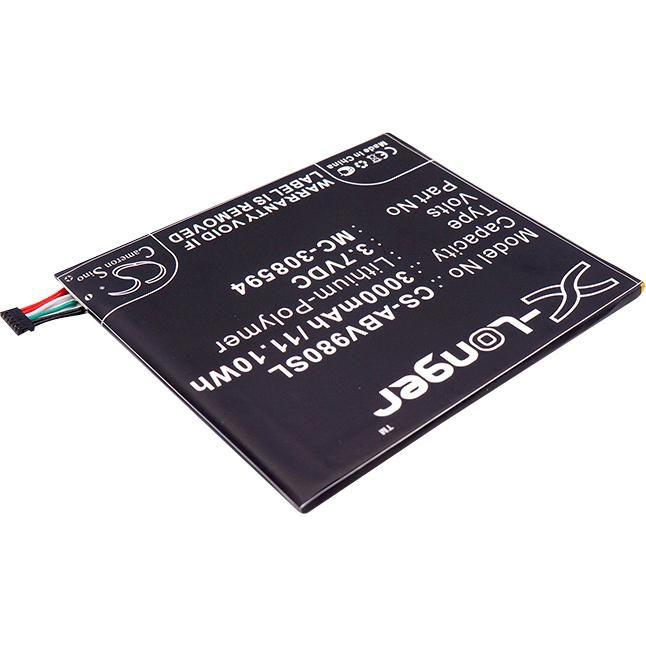 CoreParts Battery for Amazon Kindle (3000 mAh), Notebook Akku, Schwarz