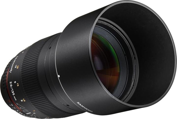 Actual product image Samyang 135mm f/2 ED UMC, Nikon F (Nikon F, full size)
